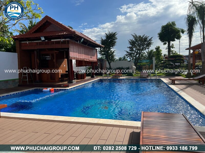 xây dựng hồ bơi tại gia lai