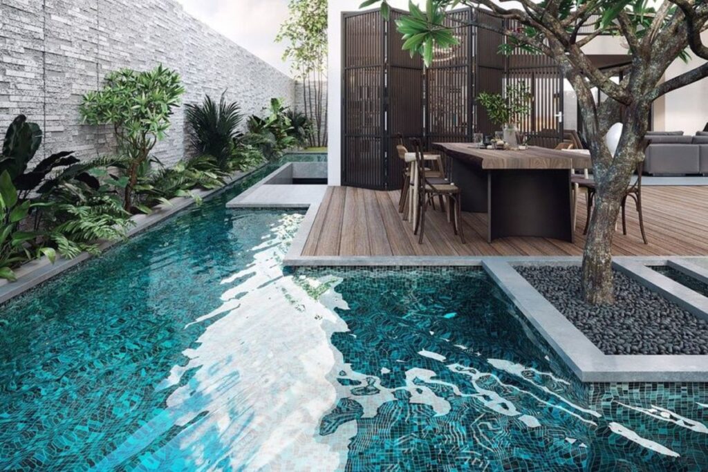 Mẫu hồ bơi gia đình tại Khánh Hòa