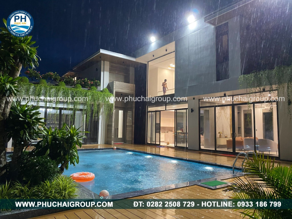 Quy trình thi công hồ bơi đạt chuẩn kỹ thuật tại Phúc Hải Groupl