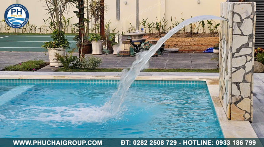 Chi tiết thi công hệ thống hồ bơi gia đình, cần dự trù 15-20% ngân sách cho các chi phí phát sinh