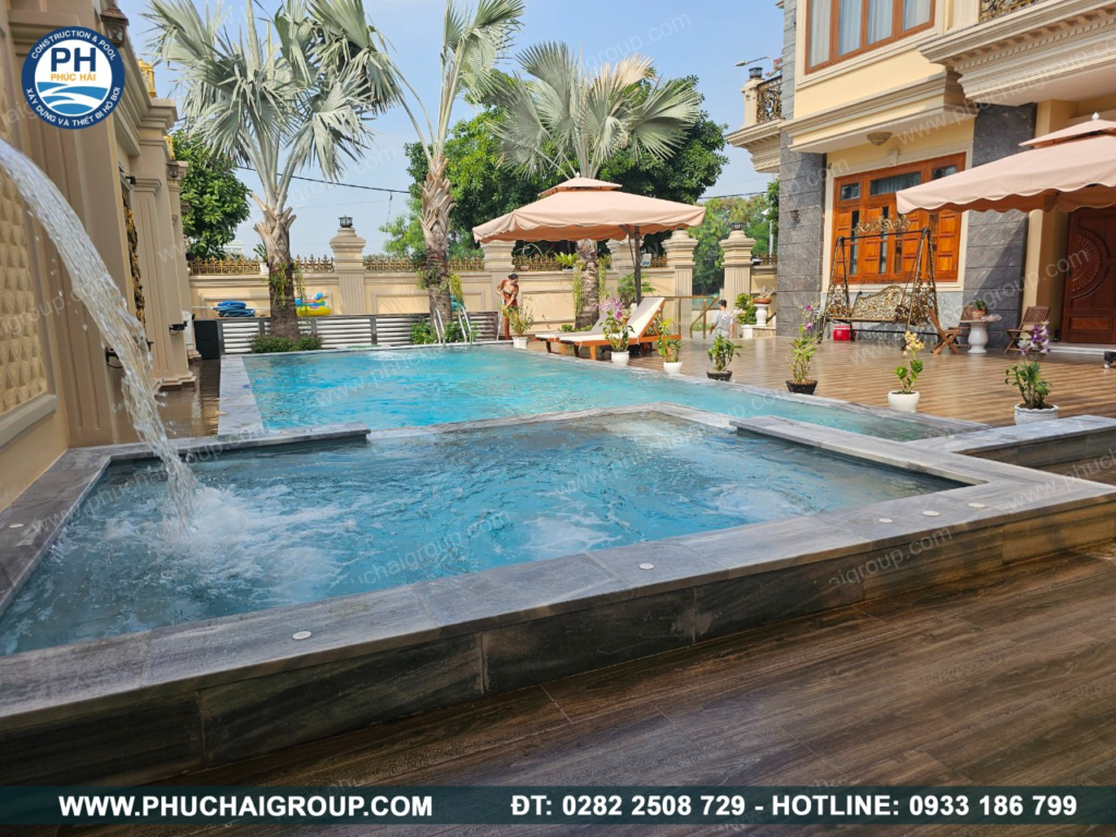 Thi công hồ bơi tại Huế