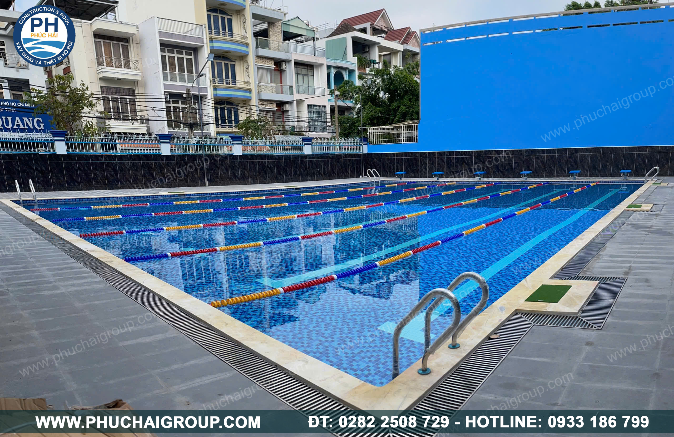 Hồ bơi thể thao tại Vĩnh Long