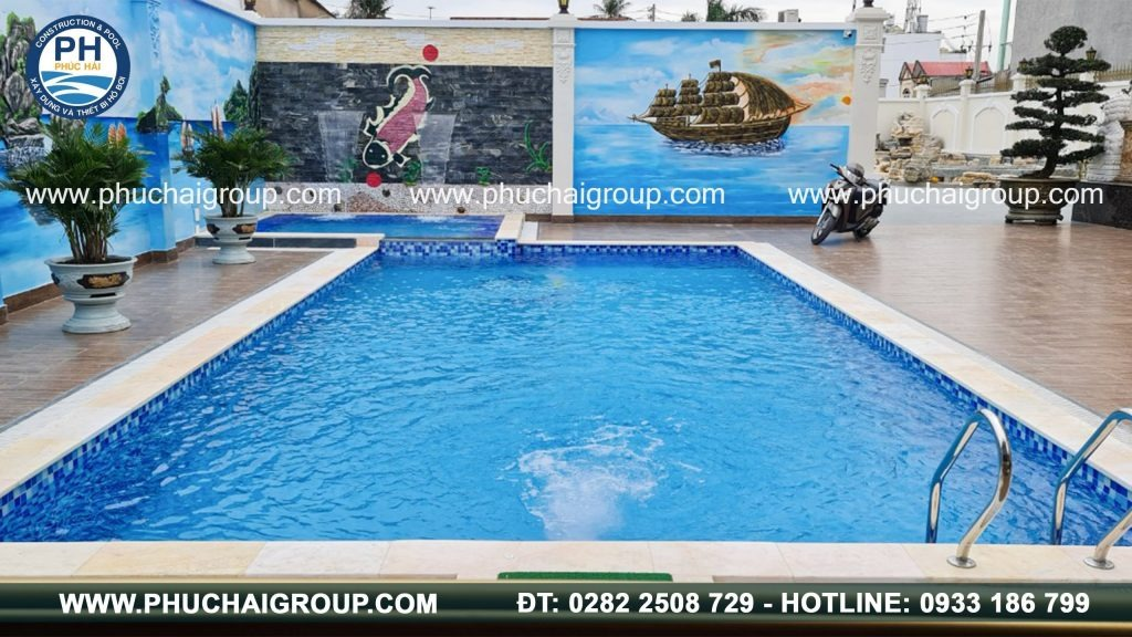 Phúc Hải Group thi công hồ bơi theo quy trình được giám sát chặt chẽ từng công đoạn
